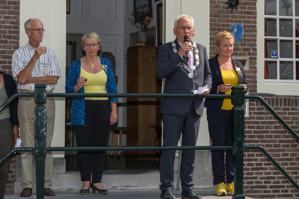 Opening met burgemeester Dirk van der Borg